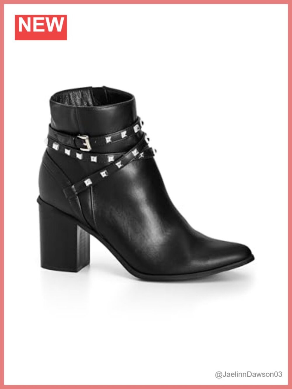 Faux Suede Pointed Toe Block Heel Mid Calf Boots
